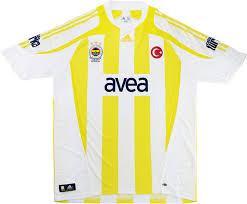 The collar and sleeve design are also slightly different to the 'standard' version. 2007 08 Fenerbahce Away Shirt Excellent S Classic Retro Vintage Football Shirts