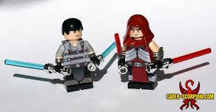 Lego Star Wars The Force Unleashed Galen Marek Light And Dark Http Saber Scorpion Com Lego