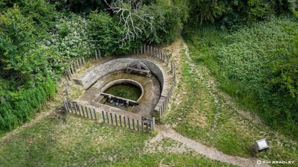 Holy Well arches & pool
