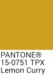 Lemon Curry Is A Seductive And Intense Color Of This Fallseason Suggested By Pantone Design Institute Follow The Most C Pantone Gold Yellow Pantone Pantone