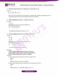 Ncert Solutions For Cbse Class 8 Chapter 1 Rational Number Part 5 In 2020 Maths Ncert Solutions Rational Numbers Math