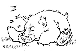 Learn about famous firsts in october with these free october printables. Coloring Page Sleeping Bear Free Printable Coloring Pages Img 7580