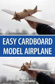 Make horizontal slits the width of each of the longer flaps in two opposing walls of the cardboard box. Make A Cheap And Easy Model Airplane Out Of Cardboard Toy Aeroplane Upcycle Reuse Wwii Glider Regalponce Pctr Up