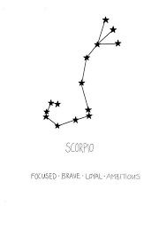 Scorpio Art Scorpio Star Sign Scorpio Zodiac Art Scorpio Female Print Scorpio Art Scorpio Zodiac Tattoos Scorpio Star