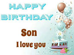 We have free happy birthday graphics for 21st, 40th, 50th birthdays, etc. Happy Birthday Son Happy Birthday Son Images Happy Birthday Son Birthday Quotes