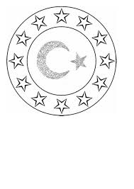 Bayrak Bayrakboyama Turkbayragi Boyamasayfalari Boyama Sayfalari Mandala Ve Desenler