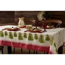 The Pioneer Woman Tree Tablecloth 60 X 120 Walmart Com Christmas Table Cloth Pioneer Woman Holiday Tree