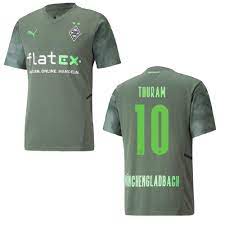 Er hat sich direkt in seiner ersten saison bei den fohlen unverzichtbar gemacht. Bmg Borussia Monchengladbach Trikot Away Kinder 2021 2022 Thuram 10 Sportiger De
