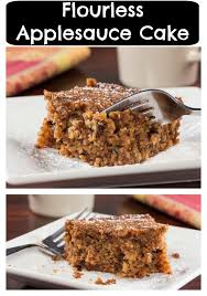 We Ditched The Flour To Bring You This Flourless Applesauce Cake Recipe That S A Healthier Choice For A Applesauce Cake Recipe Applesauce Cake Diabetic Cooking