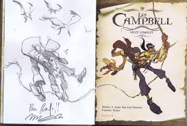 MUNUERA, JOSE LUIS Les Campbell Récit Complet, in Rafa Amat's Sketches