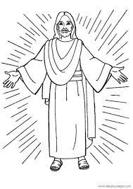 Dibujos para colorear, colorear imágenes, educación, escolar, dibujos, colorear la imagen: Dibujo Resurreccion Jesus 001 Dibujos Y Juegos Para Pintar Y Colorear Jesus Coloring Pages Easter Coloring Pages Bible Coloring Pages
