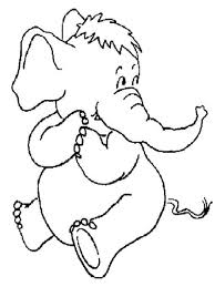 Elephant coloring pages for kids. Fun Elephant Coloring Page Free Printable Coloring Pages For Kids