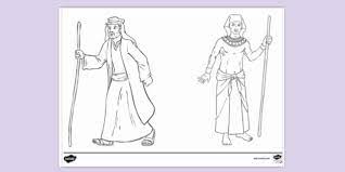 Joseph and pharaoh coloring page and isaac and rebekah bible coloring pages. Free Joseph And Pharaoh Colouring Page Colouring Sheets