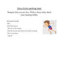 But also don't be too fixated on how to write a journal and let your creativity flow, don't restrict yourself. Diary Entry Task Worksheet