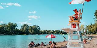 Aquazilla waterparks are floating islands made of interlocked floating modules. 10 Gorgeous Beaches You Can Day Trip To From Montreal This Summer Curated
