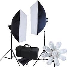 Studio Lighting Continuous 18 Lights Kit Large Soft Boxes 199 99 Softbox Lighting Kit Softbox Lighting Studio Lighting