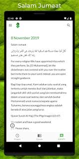 Ucapan salam jumaat is free lifestyle app, developed by studio raudhah. Salam Jumaat App For Prayer Time And Quran For Android Apk Download