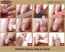 Self Nail Step By Step Nail Care Tips Manicure Self Nail