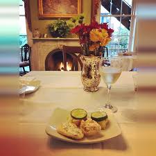 Wine And Canapes Courtesy Of The Gastonian Table Decorations Decor Table Settings