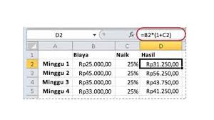 Cara Menghitung Persen Di Excel Mudah Dipraktikkan Tekno Liputan6 Com