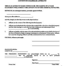 Having trouble downloading pdf files or with the pdf editor? Continuous Marriage Affidavit Template Florida