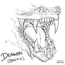 Dragon Sketch Dragon Sketch Dragon Drawing Skull Drawing