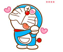 doraemon custom stickers line sticker 照れ顔 ドラえもん 照れ