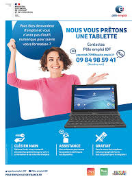 Vous souhaitez être contacté directement par les annonceurs ? Ville De Creteil Le Pret De Tablettes Un Nouveau Service De Pole Emploi Idf
