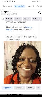 Vigil for a beloved community member in Dothan, Alabama