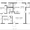 H107 executive ranch house plans 2000 sq ft main 4 bedroom 3 bath. 1