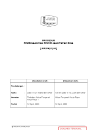 Ketahui semuanya dalam artikel berikut ini. Jkr Pk O 04 Pembinaan Penyeliaan Tapak Bina