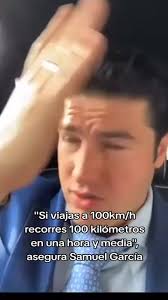 Aprende con Samuel García sobre velocidad y tiempo