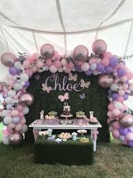 Enchanted Fairy Forest First Birthday Party Kara S Party Ideas Garden Party Birthday Butterfly Themed Birthday Party Fairy Birthday Party
