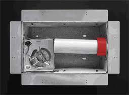 It has a sleek, modern design, including the washable prefilter on the back of the fan, which comes in five colors, so you can match it to your space. Fire Rated Exhaust Fan Enclosure Ezbarrier