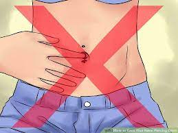 How To Keep Your Navel Piercing Clean With Pictures Navel Piercing Piercing Belly Piercing