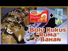 Enggak sulit kok membuat resep cake kukus cokelat biskuit yang lembut dan manis ini. Bolu Roma Kelapa Susu Simpel Lembut Dan Enak Youtube