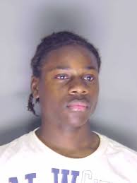 Manatee County Sheriff's Office has obtained arrest warrants charging Frank  Brice, 19 (in the white shirt) and Jasper Dudley, 19 (in the black shirt)  with murder in the shooting death of Teria'le