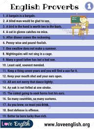 From american heritage dictionary of the english language, 5th edition. Proverbs 50 Useful And Important English Proverbs For Esl Students Love English Proverbs English Proverbs Proverb With Meaning