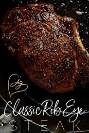 Classic Rib Eye Steak Recipe Steak Stuffed Peppers Pepper Steak
