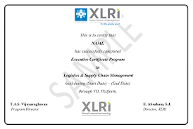 We bring a career opportunity for you to expand your career in logistic and supply chain field. Logistics And Supply Chain Management Certification Courses Form Xlri