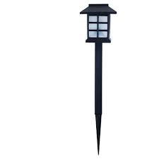 Pure Garden Outdoor Led Lantern Solar Landscaping Lights Set Of 6 Target