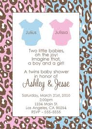 Create your own custom baby shower invitation for boys to download, print or send online for free. Boy Girl Twin Baby Shower Invitations Novocom Top