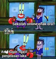 10 Meme Lucu Sekolah Online Bikin Ngenes Plus Ngakak Dailysia
