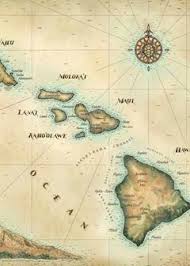 Ceci New York Map Of Hawaii Hawaiian Islands Map Island Map