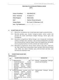 Matematika kelas vii semester 1) 5. Download Rpp Matematika Kelas 6 Semester 1 Tahun 2019 2020 Info Pendidikan Terbaru