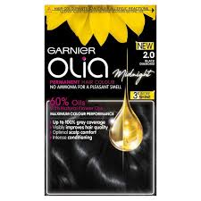Pack of 4 for the upc: Garnier Olia 2 0 Black Diamond Permanent Hair Dye Ocado