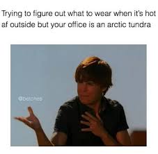 It's very hot in this office, any ideas? Memes Every Employee Battling With The Centralized Ac At Work Would Relate To