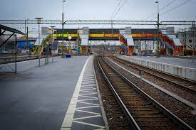 Den vackra byggnaden är alvesta tågstation. Driftplats Alvesta Jarnvagsbloggen