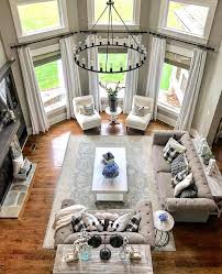 Great Room Furniture Layout Great Room Furniture Layout Ideas Great Room Furniture With Two Sofas Modern Chic Living Room Farm House Living Room Room Layout