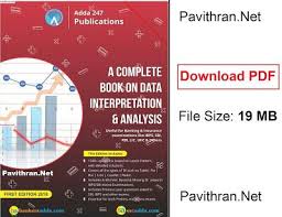 Data Interpretation Analysis Paid E Book From Adda247 Pdf Download Pdf Download Downloading Data English Books Pdf